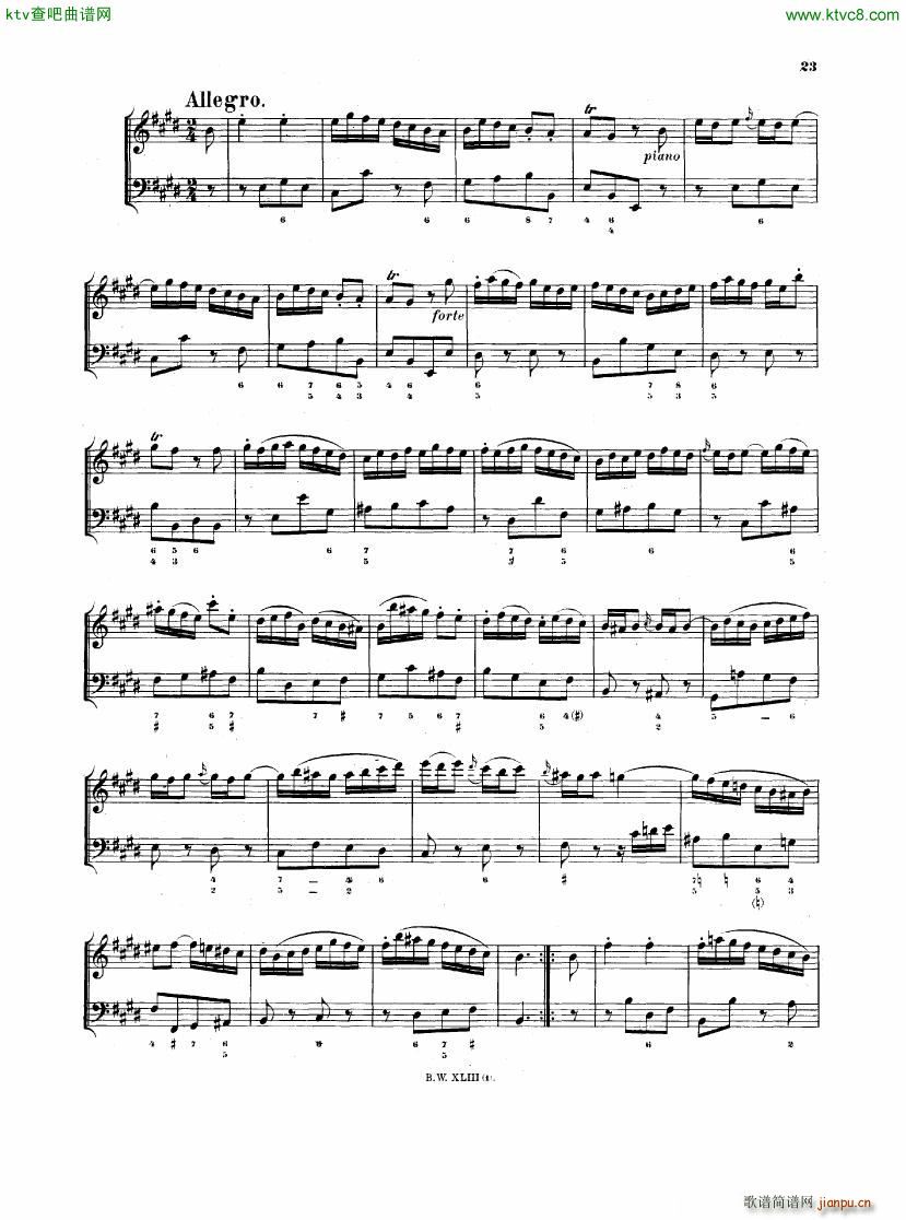 Bach JS BWV 1035 Flute Sonata in E(����V)3