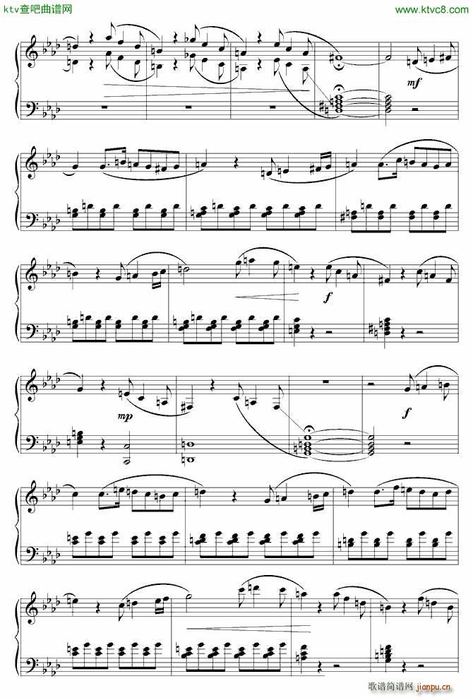 Sonatina in A flat(����V)3