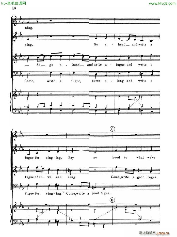 Gould Glenn So you want to write a fugue(����V)8