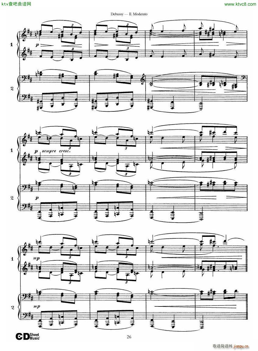 Debussy Printemps II(����V)26