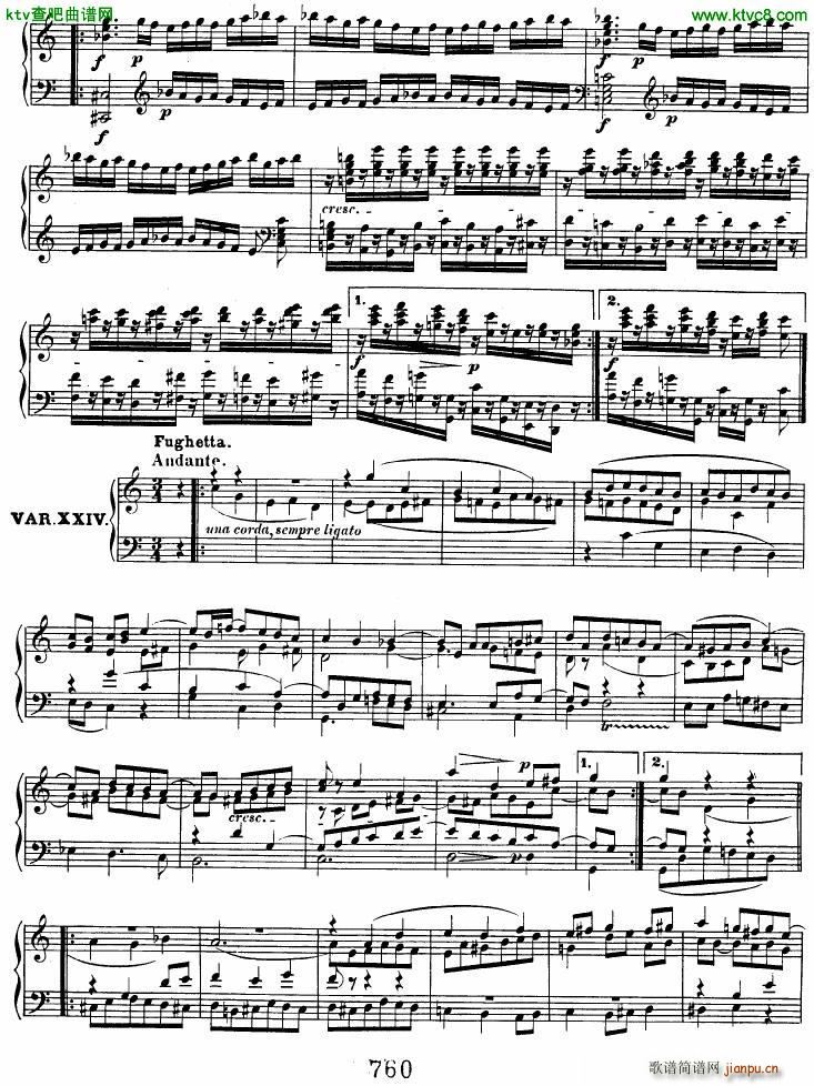 Beethoven op 120 Diabelli Variations(����V)20