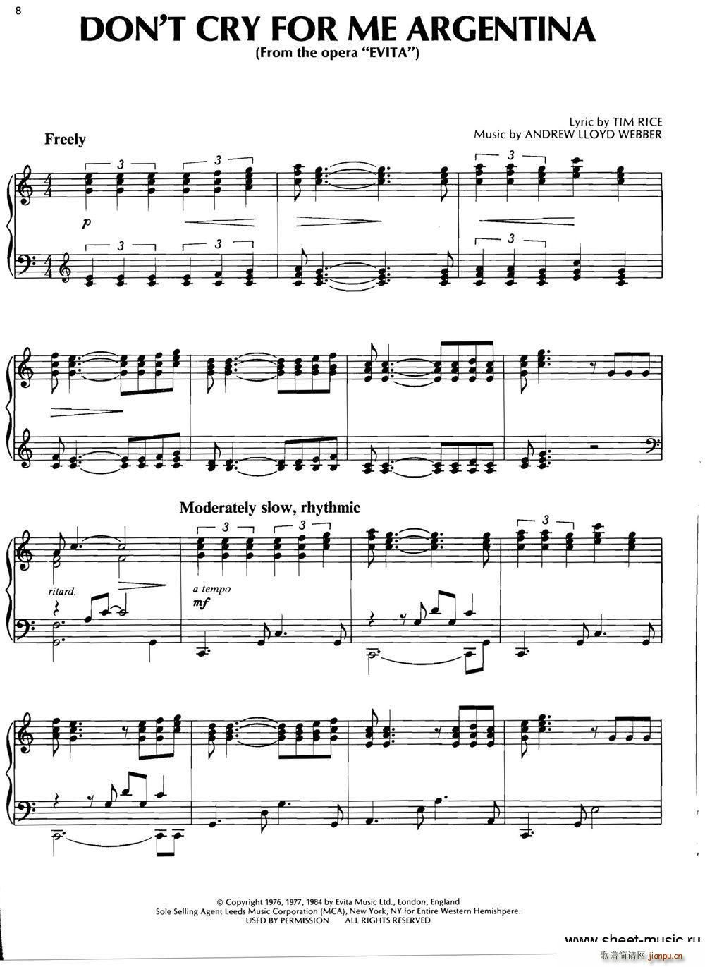 DON T CRY FOR ME ARGENTINA(����V)1