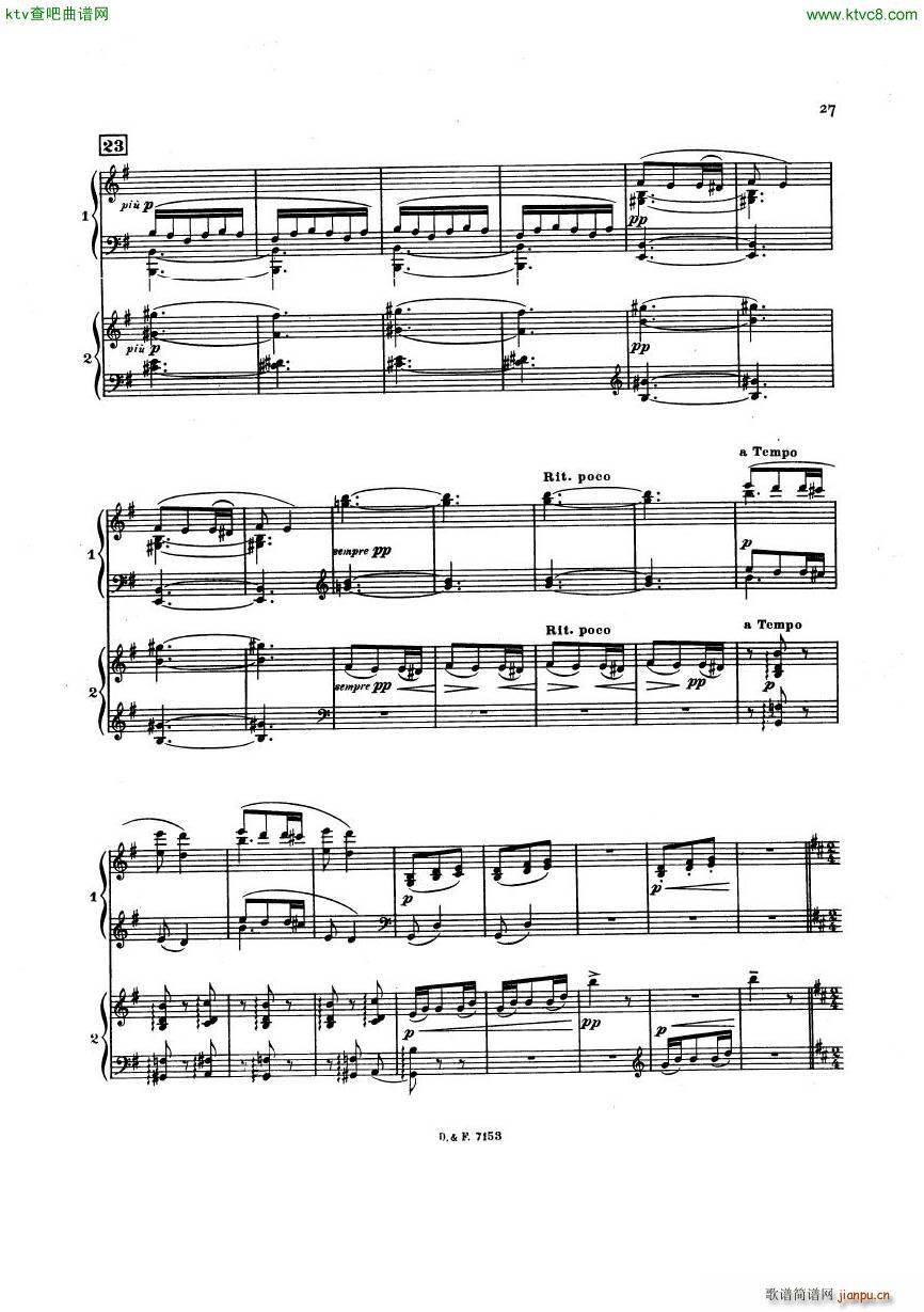busser debussy Petite Suite 2P(����V)27