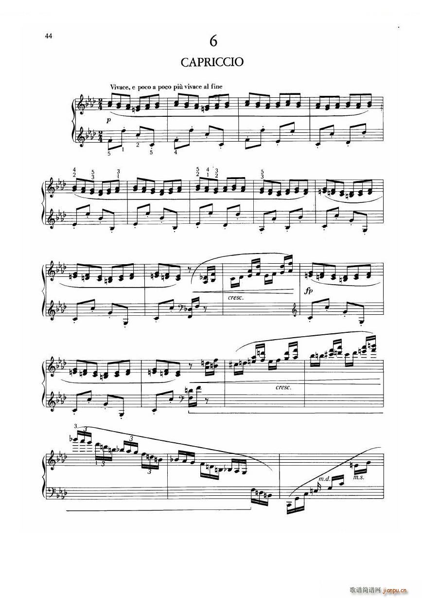 Dohnanyi Etude Op 28 6 6(ʮ�ּ�����)1
