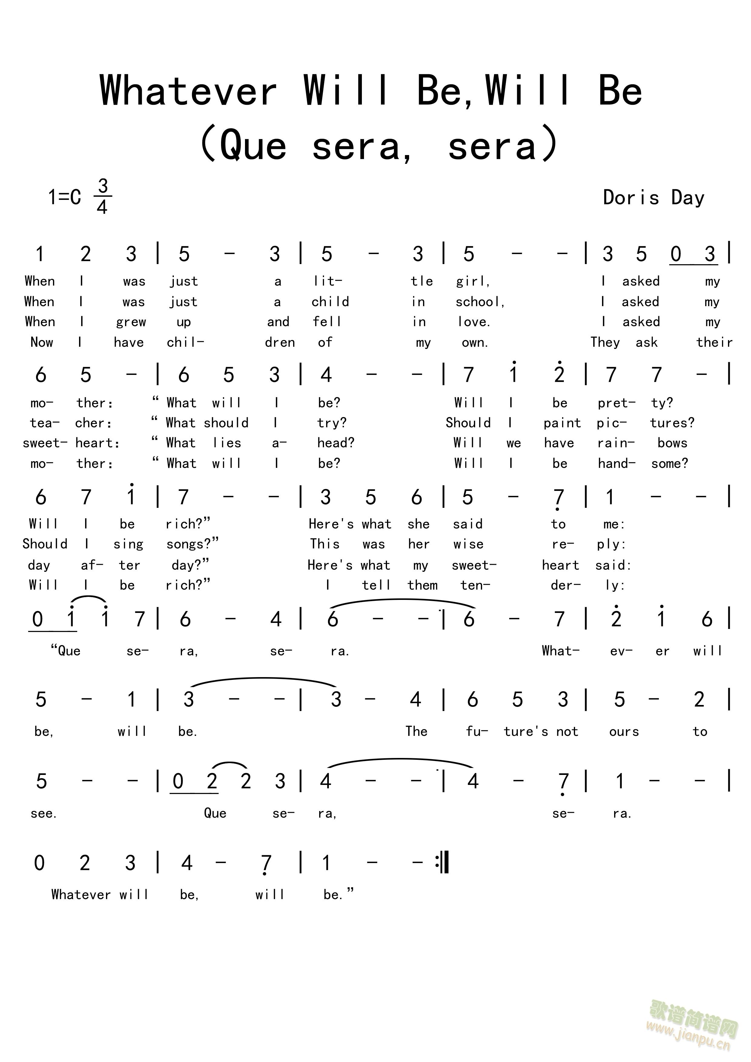 Whatever Will Be,Will Be (ʮ�ּ�����)1